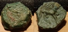 BITURIGES CUBES * BRONZE AU LOUP PEGASE * DT3489 * GAULOISE CELTE * BOURGES