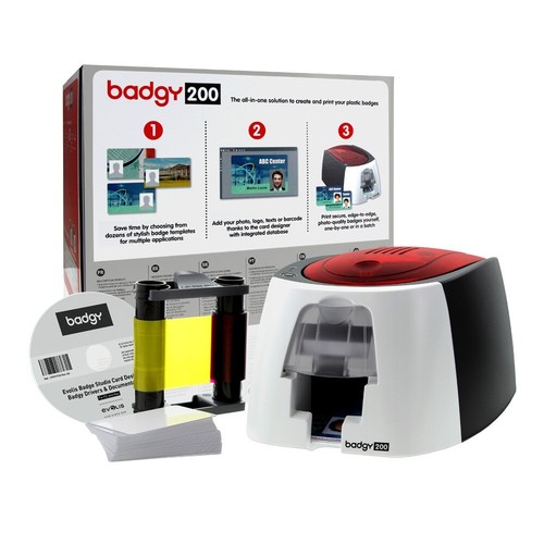 Evolis badgy200 card - evolis,, badgy200,