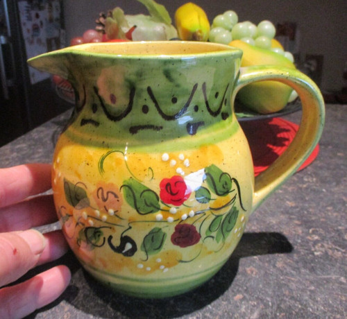 Ancien joli broc eau pichet - broc,
