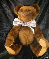 " LEWIS "  OURS BRUN  EN PELUCHE  années 90' /  H 32 cm