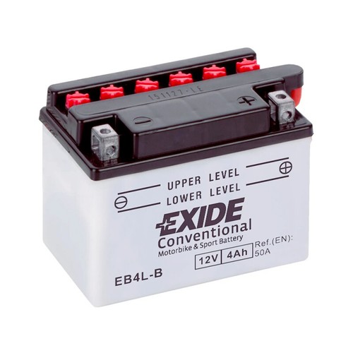 Batterie moto exide eb4l - moto, eb4l-b