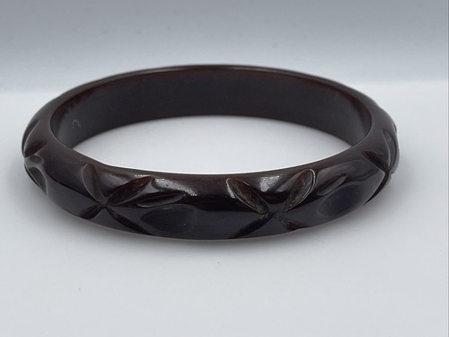 Ancien bakélite marron - ancien,