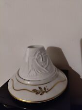 Photophore porcelaine de Limoges HAVILAND modèle Florentine Or ( peint main )