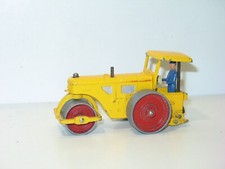 DINKY TOYS D'ORIGINE, rouleau compresseur richier jaune foncé... (no atlas) jf