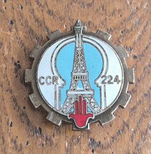 Insigne 224° CCR Compagnie Circulation Routière - Algérie / Drago Paris  /X178