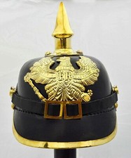 Casque militaire impérial M1 d'infanterie 1896 neuf casque allemand en cuir P...