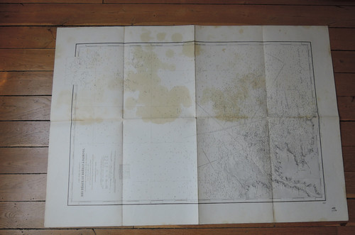 Carte marine ancienne héaux - carte,