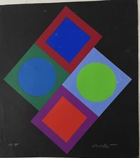 VASARELY SERIGRAPHIE ORIGINALE