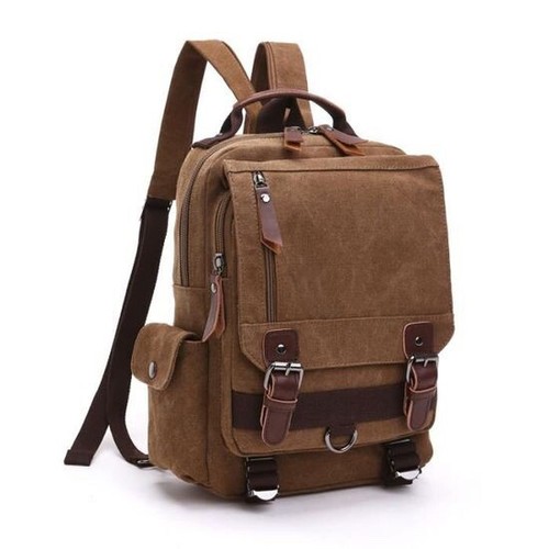 Sac dos toile vintage - sac,