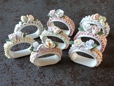 Lot de Huit anciens rond de