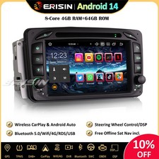 64Go Android 14 GPS Autoradio