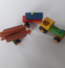 Jeu En Bois Tracteurs+2