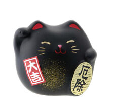 Maneki Neko Noir  Figurine