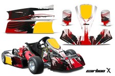 Autocollants Graphiques De Karting Pour Paul Tracy PTK CADET JR ENFANT CRBNX R
