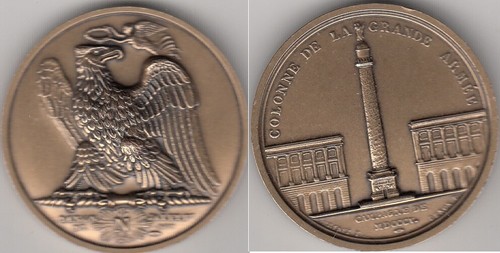 Médaille française bronze - française,