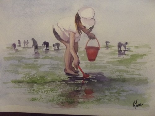 Aquarelle originale signée
