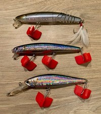 LUCKY CRAFT - LEURRES À BAVETTE - LOT DE 3 - NEUFS SANS BLISTERS - SUPERBES