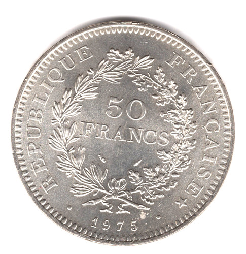 Francs hercule 1975 en - hercule,