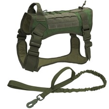 Gilet D'entraînement Militaire Pour Animaux De Compagnie Sans Traction Grand /