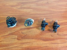 Lot 4 interrupteurs véhicule ancien GELBON / SGCEM rotatif / tirette / rhéostat