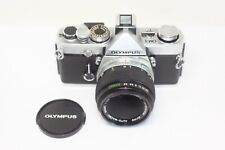 Appareil photo reflex argentique 35 mm Olympus OM-1 + objectif macro automati...