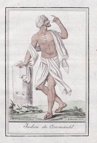 Costume indien coromandel - costume,
