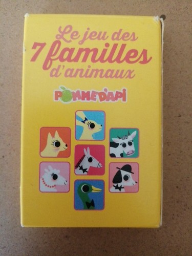 Jeu des familles animaux - des,