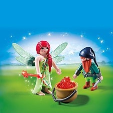 PLAYMOBIL, Fée et nain de la foret, PLAY6842