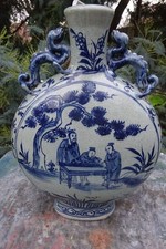 GOURDE CHINOISE PORCELAINE