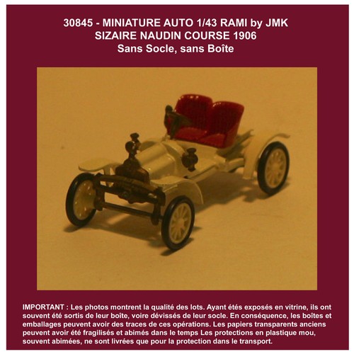 1947 miniature sizaire - miniature, naudin