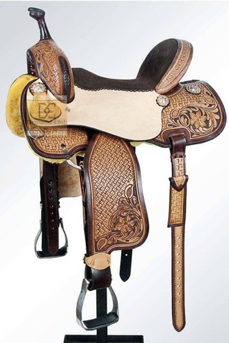 Ensemble western leather horse - western,