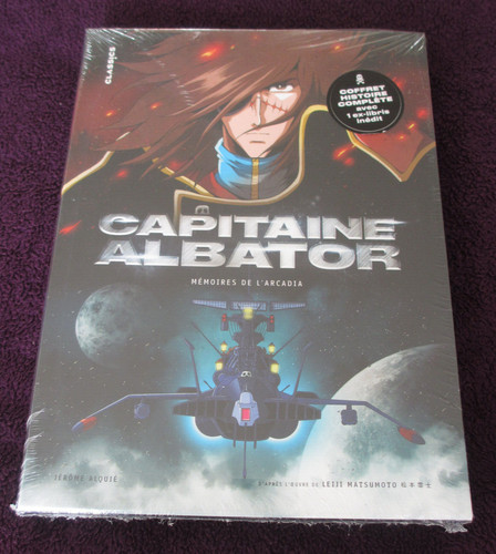 Coffret capitaine albator - bd,