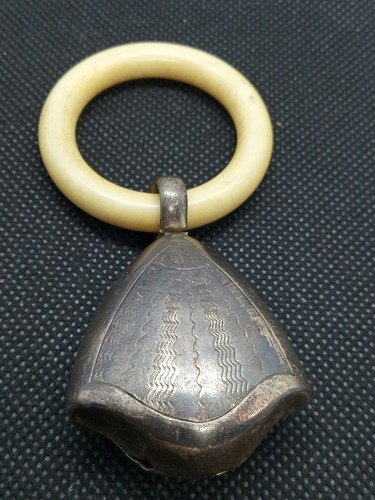 Hochet ancien argent - hochet, massif