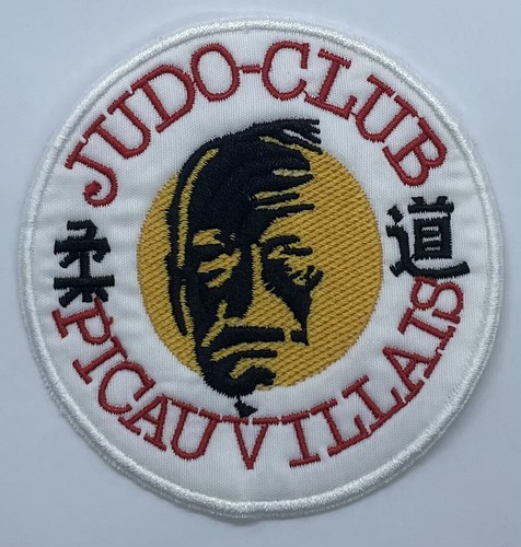 écusson patch judo club - -, judo-club