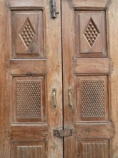 Ancienne porte indienne 147 x