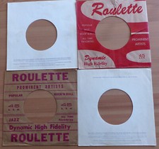 POCHETTE  ORIGINAUX CIBLE 2 MERCURY + 2 TELDEC POUR 45T