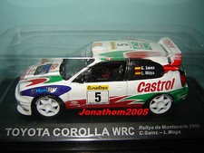 TOYOTA COROLLA WRC # 5  RALLYE MONTE CARLO 1998 - C. SAINZ - L. MOYA au 1/43°