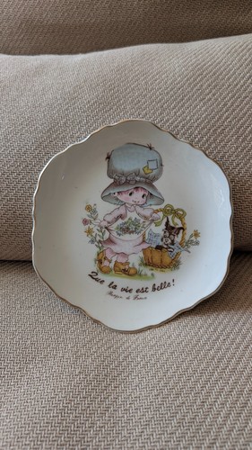 Ancienne assiette sarah kay - ancienne,