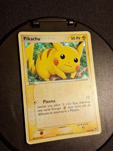 Carte pokemon pikachu 112 - pikachu, 74/112