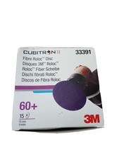 3M 33391 Disques a poncer ROLOC Cubitron 75mm lot de 15 disques grain 60