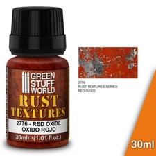 Textures de rouille - RED OXIDE RUST 30ml - pâte imitation peinture pigment