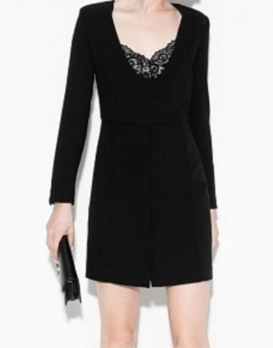 Robe mango polyester - mango, mélangé