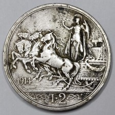 Belle Monnaie Argent, 2 Lire