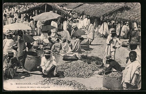 Cpa madagascar les lendi - lendi, ou