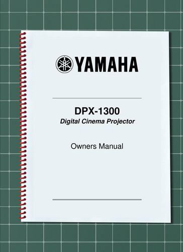 Yamaha dpx 1300 owners - dpx-1300,
