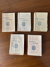 5 petits livres Petite Collection Rose - librairie A. Lemerre