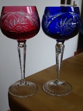 2 OLD WINE GLASSES ROEMER