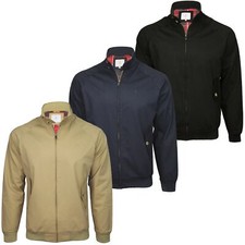 Xact Veste Harrington Classique Hommes, Coton, Doublure à Carreaux