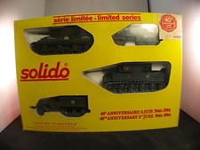 solido coffret A collection militaire 6 juin 1944-1984 half-track Destroyer Tige