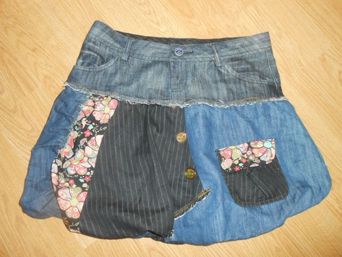 Jupe boule jeans desigual - boule,